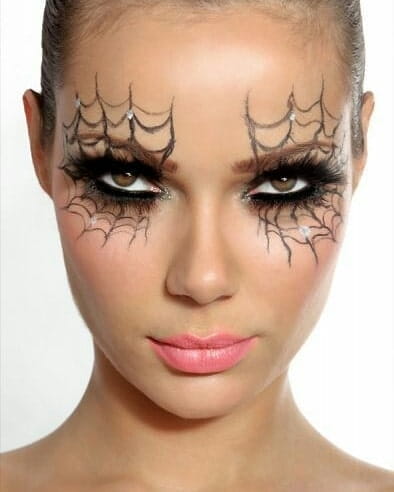 70 Spiderweb Eye Makeup ideas To Try 2019 Halloween images 39