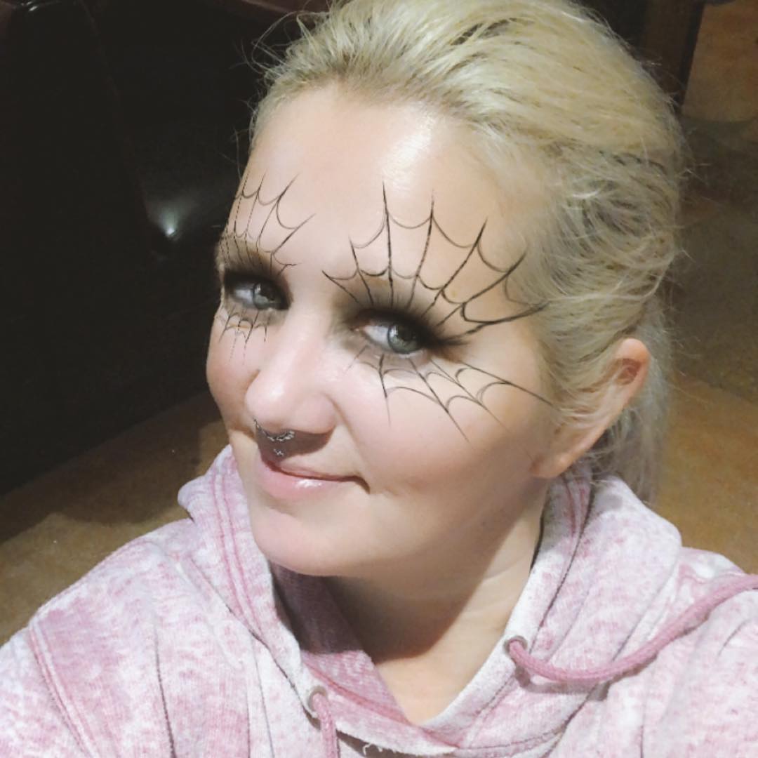 70 Spiderweb Eye Makeup ideas To Try 2019 Halloween images 41