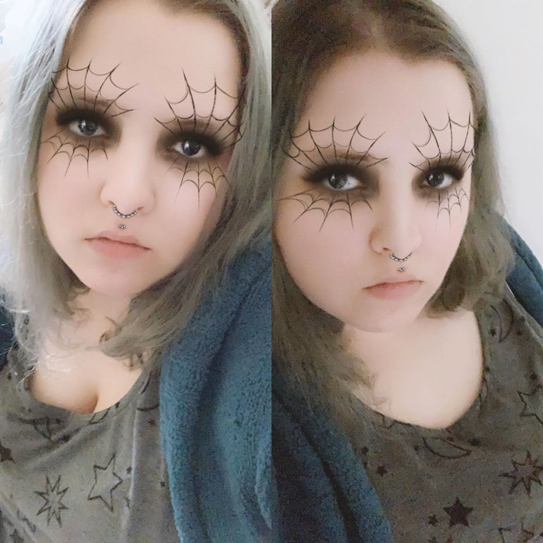 70 Spiderweb Eye Makeup ideas To Try 2019 Halloween images 43