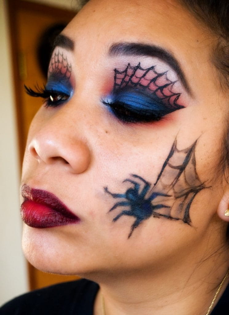 70 Spiderweb Eye Makeup ideas To Try 2019 Halloween images 46