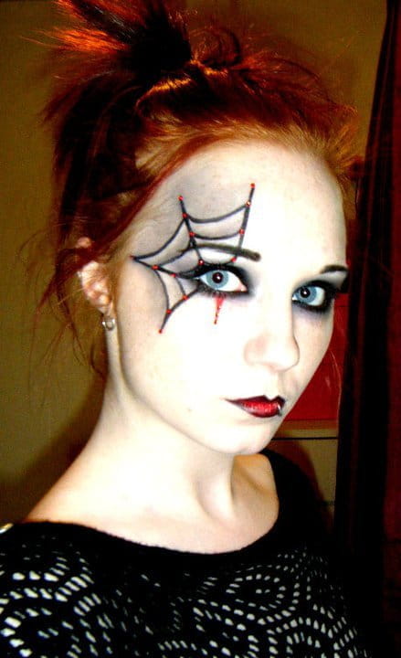 70 Spiderweb Eye Makeup ideas To Try 2019 Halloween images 52