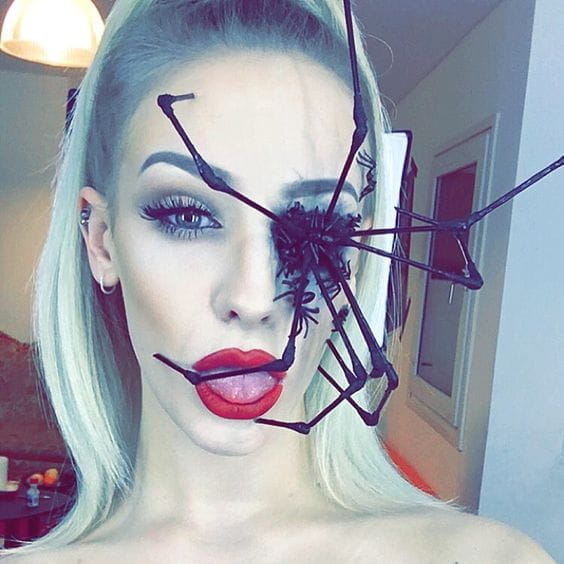 70 Spiderweb Eye Makeup ideas To Try 2019 Halloween images 55