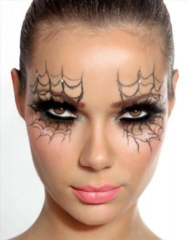 70 Spiderweb Eye Makeup ideas To Try 2019 Halloween images 68