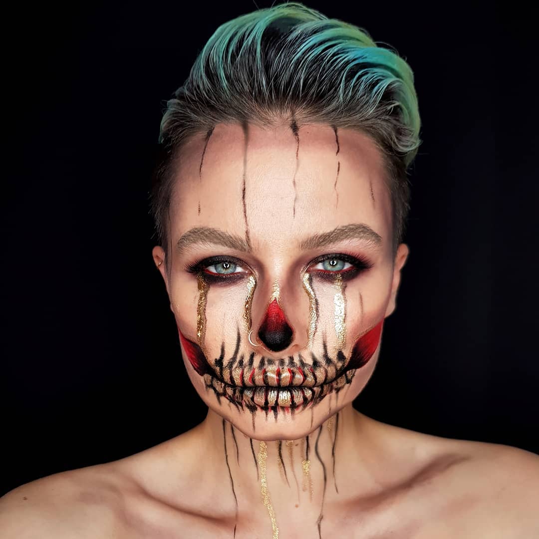 40 New Halloween Makeup Looks For Those Who Are Going All Out 2019 images 9