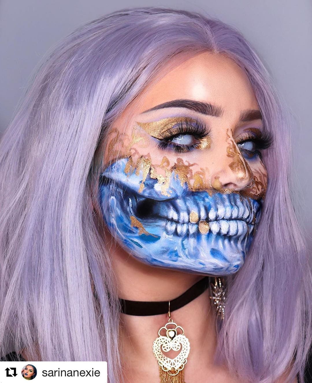 30 Best Halloween Makeup Ideas on Instagram in 2019 images 1