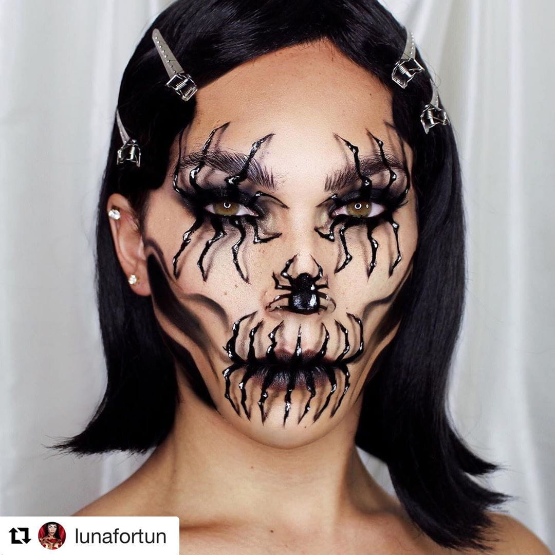 30 Best Halloween Makeup Ideas on Instagram in 2019 images 14