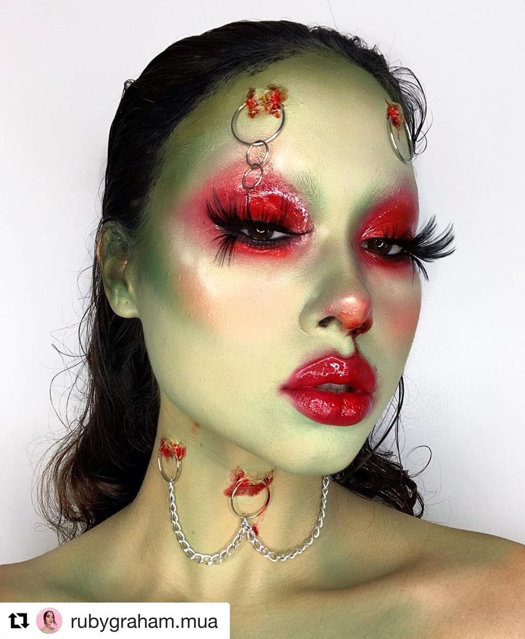 30 Best Halloween Makeup Ideas on Instagram in 2019 images 21