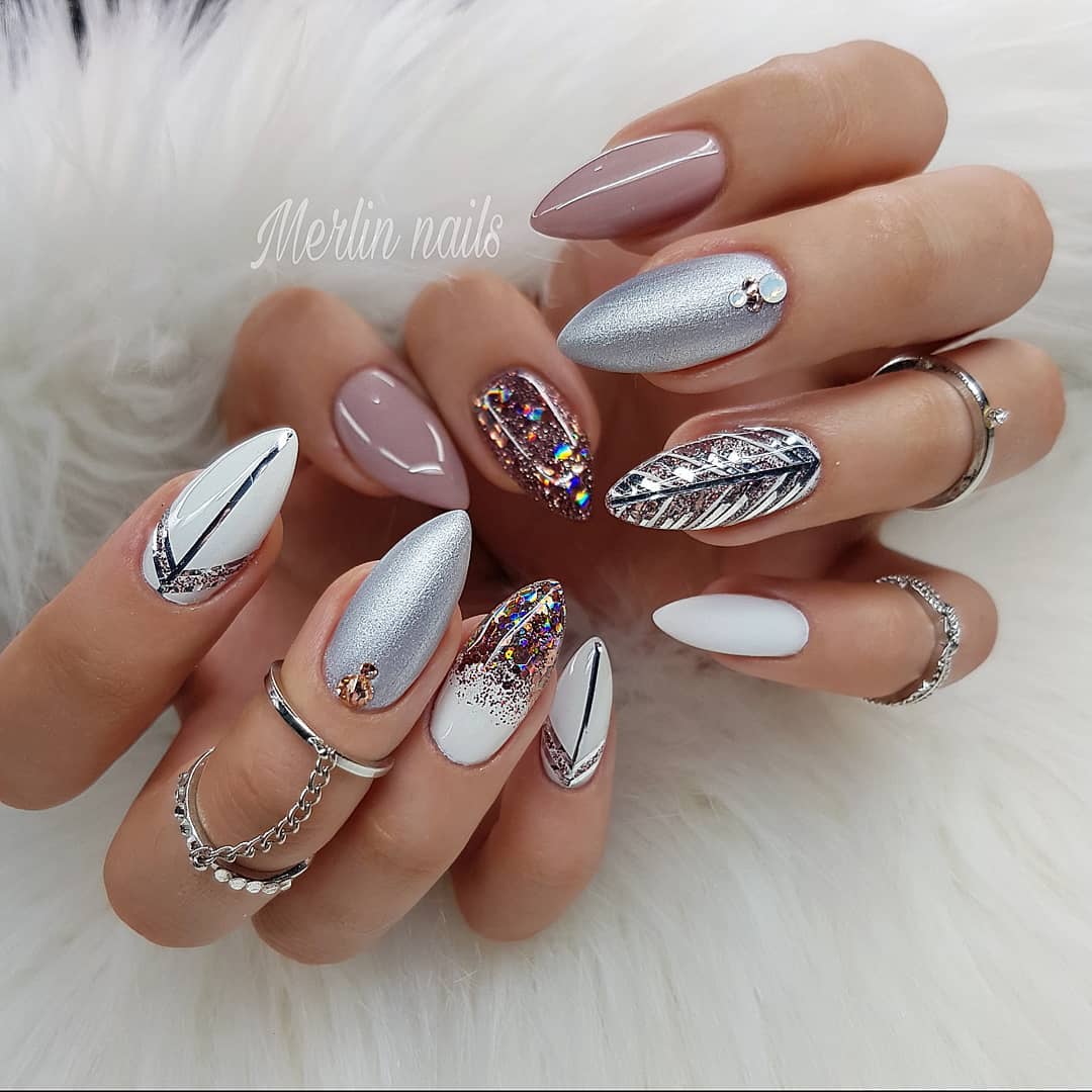 70+ Best Winter Nail Art Designs You Need to Copy images 14