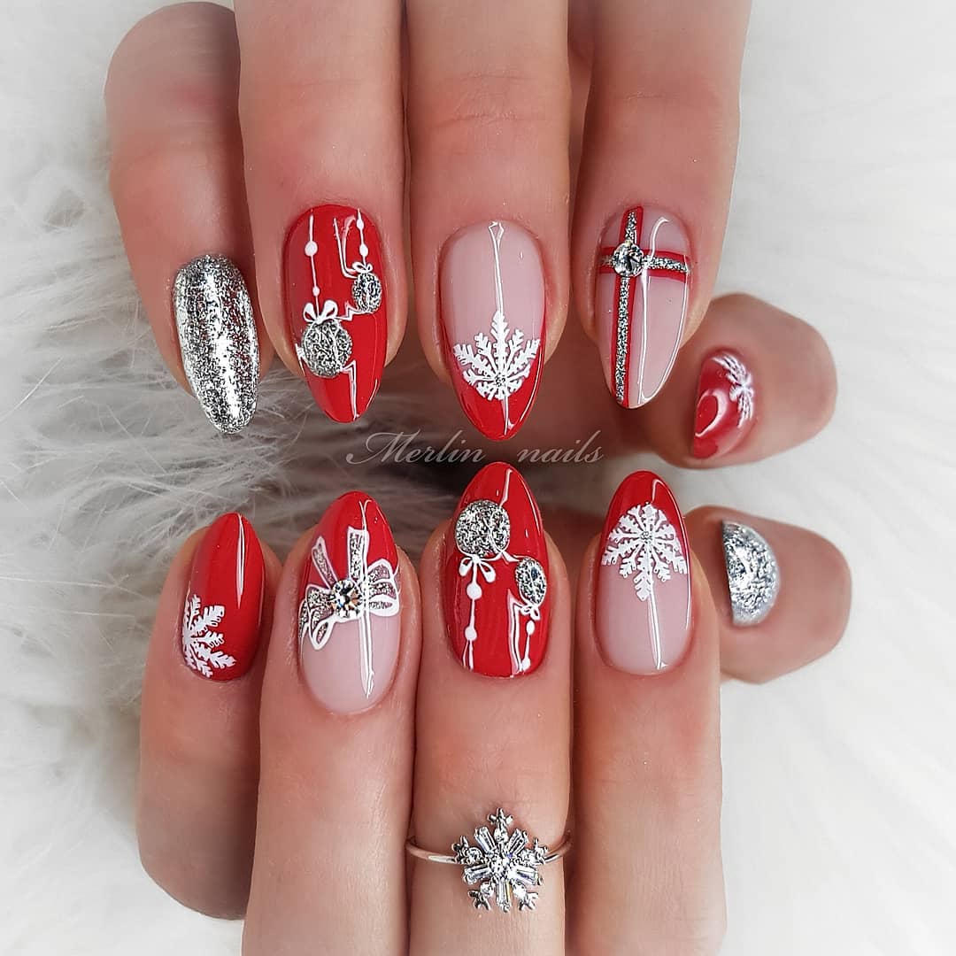 70+ Best Winter Nail Art Designs You Need to Copy images 19