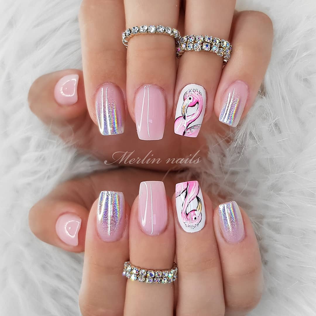 70+ Best Winter Nail Art Designs You Need to Copy images 32