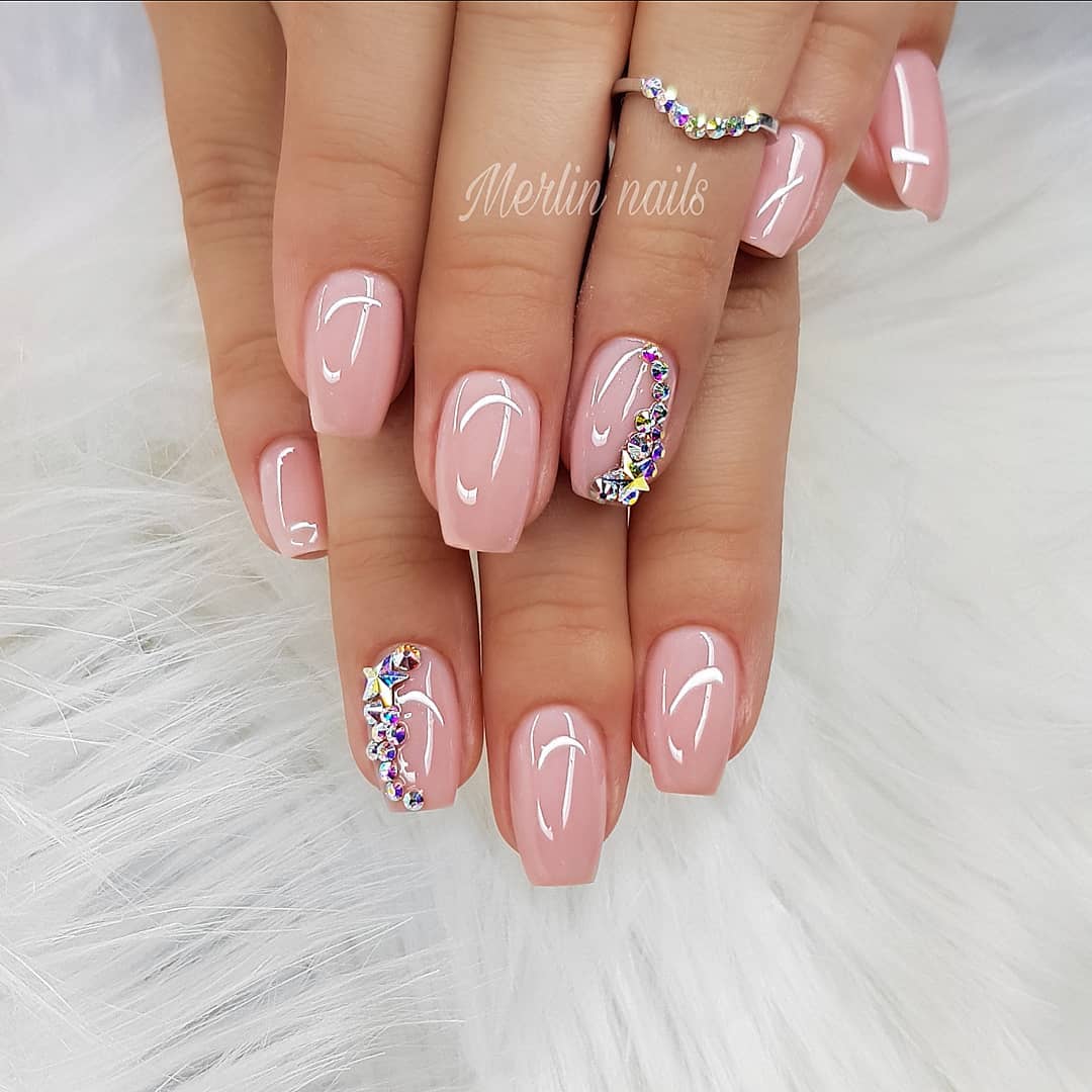 Over 80 Designs for Perfect Pink Nail Art Designs images 16