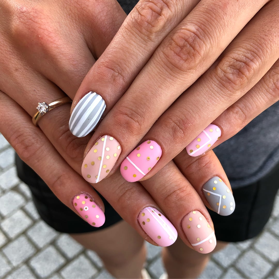 100 Pretty Valentine's Day Nail Designs Ideas You'll Absolutely Adore 2020 images 6