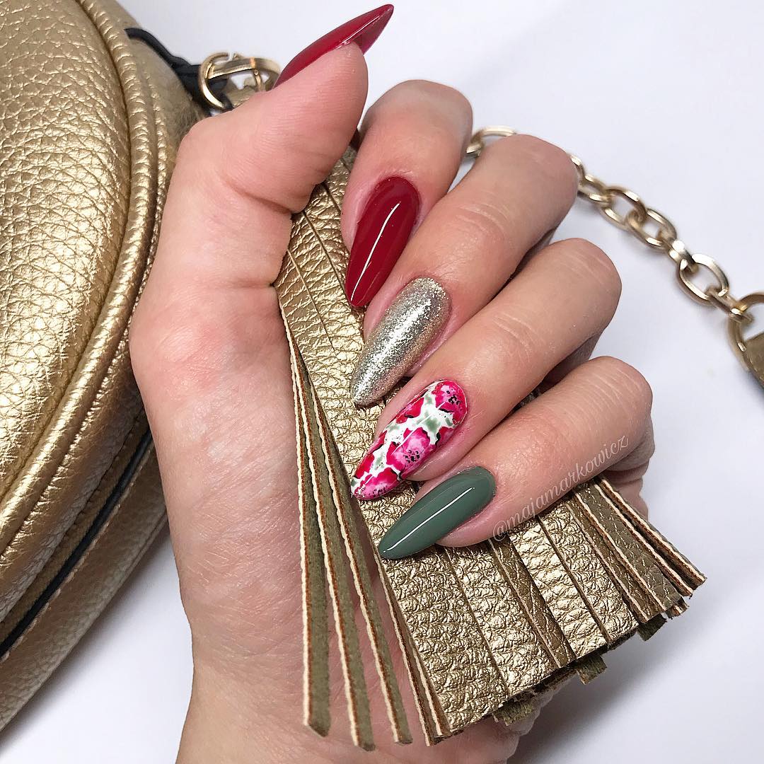 100 Pretty Valentine's Day Nail Designs Ideas You'll Absolutely Adore 2020 images 7