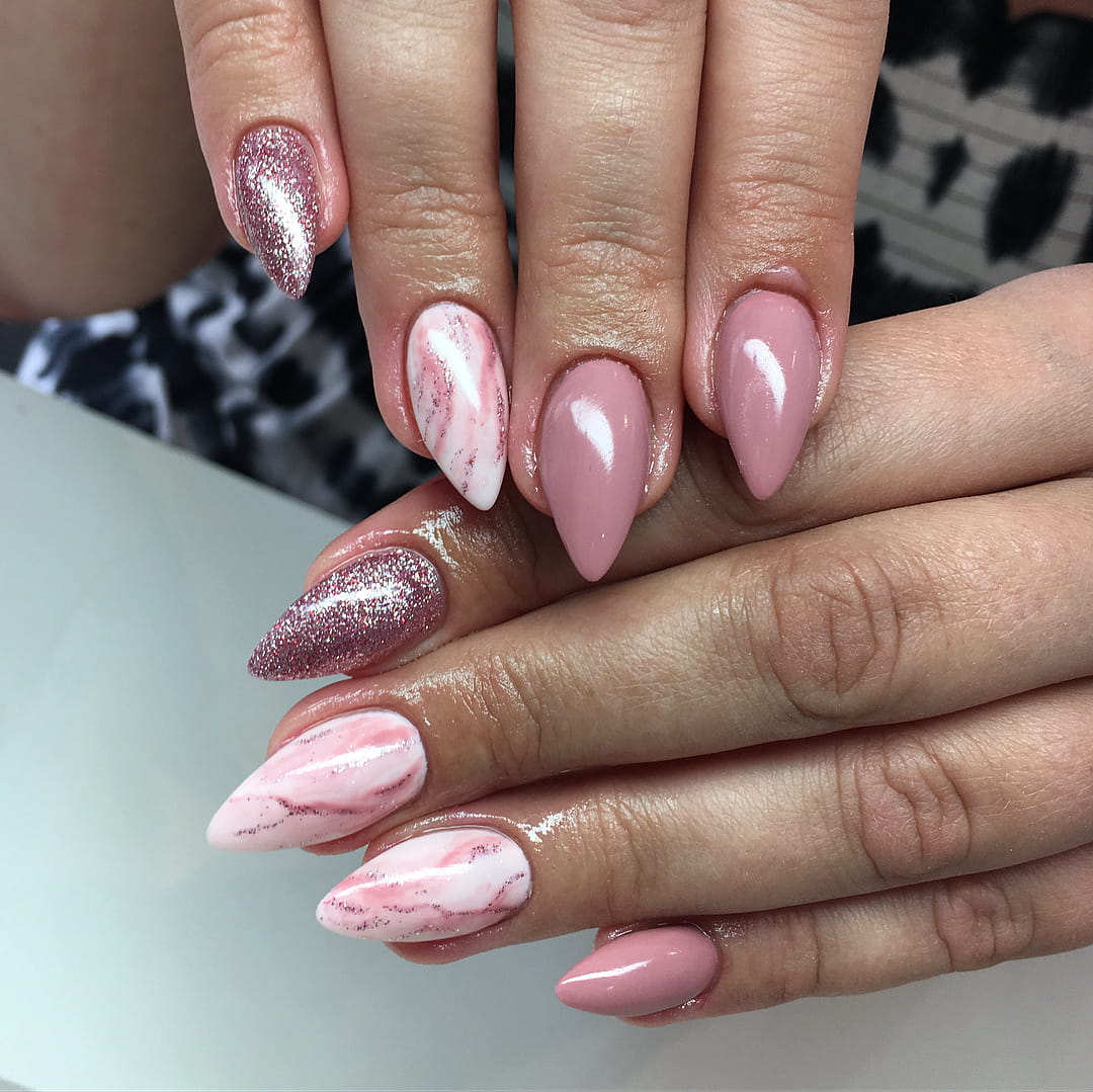 100 Pretty Valentine's Day Nail Designs Ideas You'll Absolutely Adore 2020 images 8