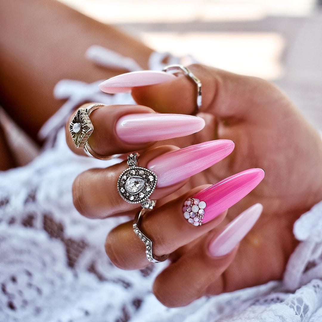 100 Pretty Valentine's Day Nail Designs Ideas You'll Absolutely Adore 2020 images 21