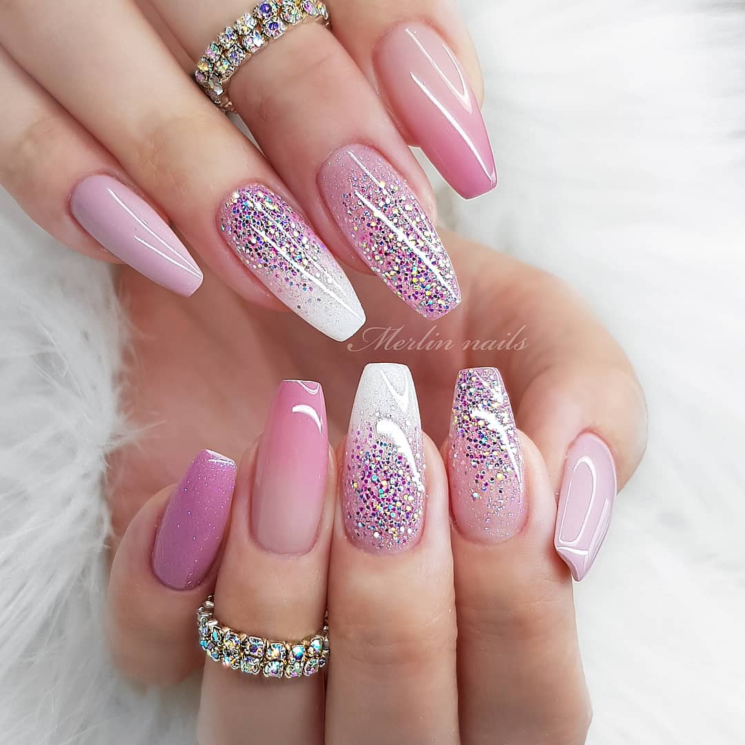 100 Pretty Valentine's Day Nail Designs Ideas You'll Absolutely Adore 2020 images 23