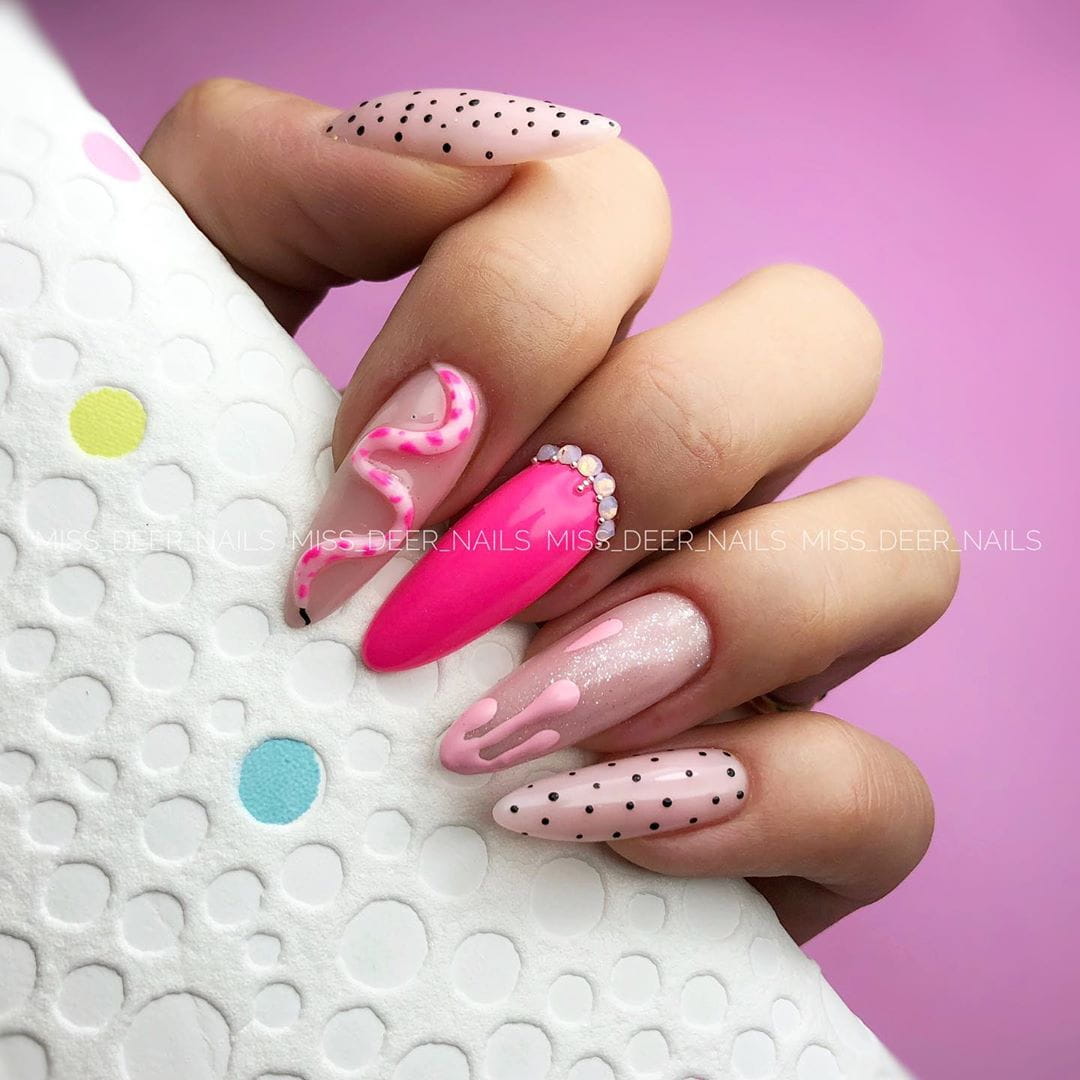 100 Pretty Valentine's Day Nail Designs Ideas You'll Absolutely Adore 2020 images 28