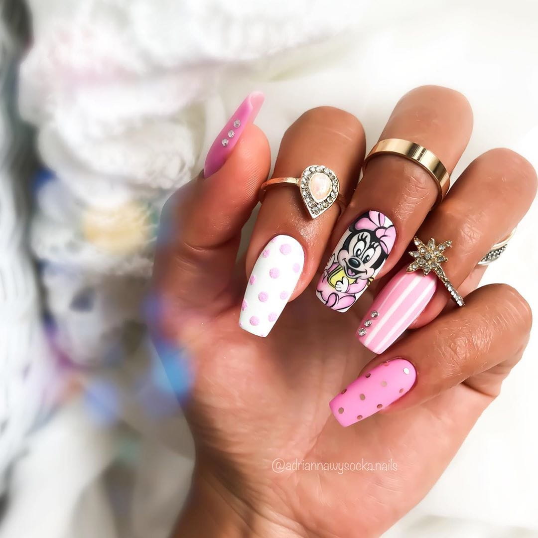 100 Pretty Valentine's Day Nail Designs Ideas You'll Absolutely Adore 2020 images 31