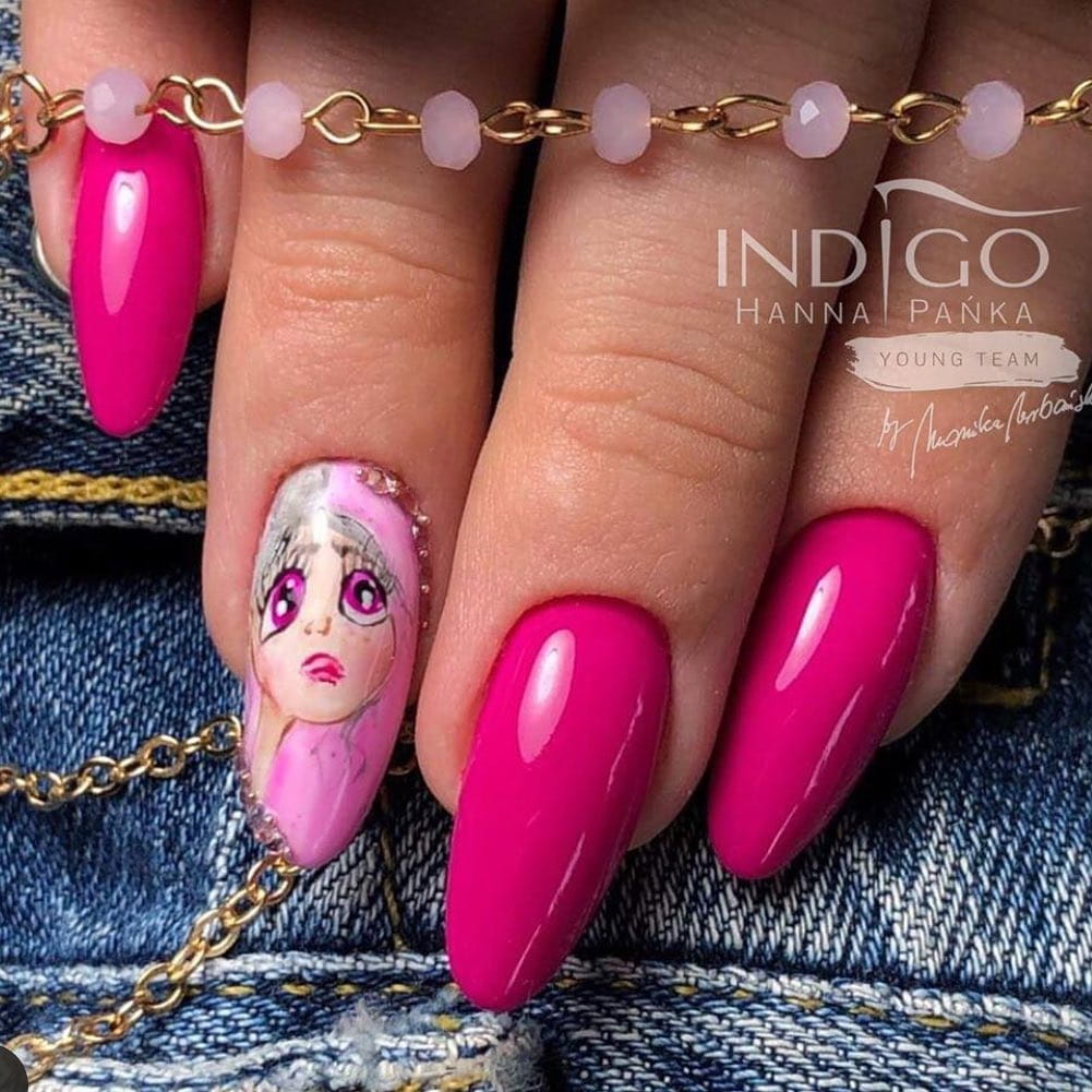 100 Pretty Valentine's Day Nail Designs Ideas You'll Absolutely Adore 2020 images 35