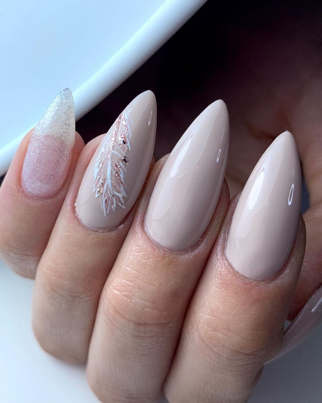 30+ Best Stiletto Nails Designs Trendy For 2020 images 9