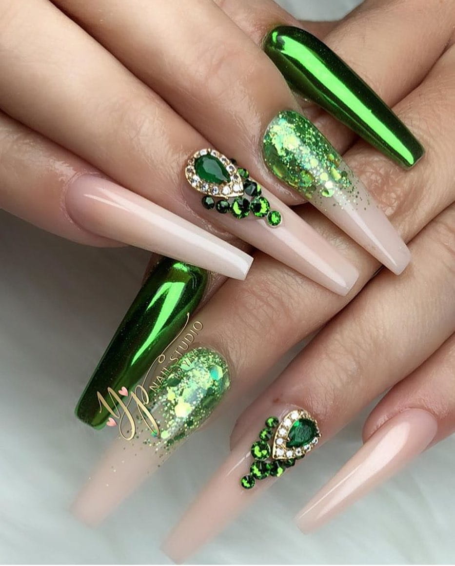 30+ Best Stiletto Nails Designs Trendy For 2020 images 27