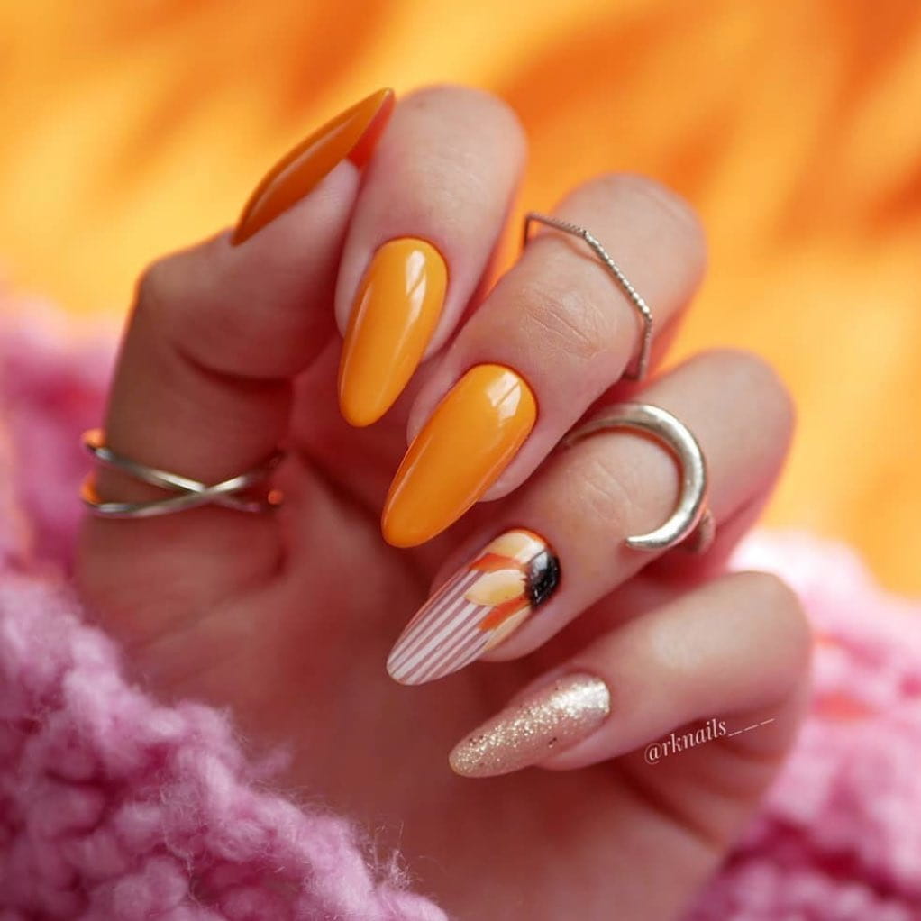 60+ Easy And Fun Summer-Inspired Nail Designs To Copy At Home images 24