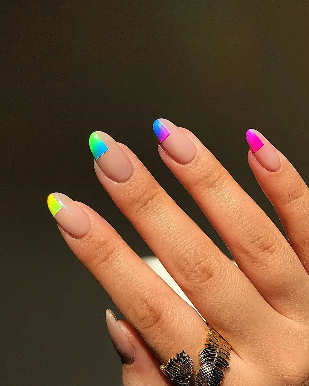 60+ Easy And Fun Summer-Inspired Nail Designs To Copy At Home images 56