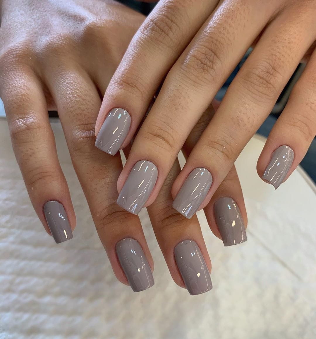 60 Fall Nail Design Colors You’Re Going To Be Obsessed With images 32