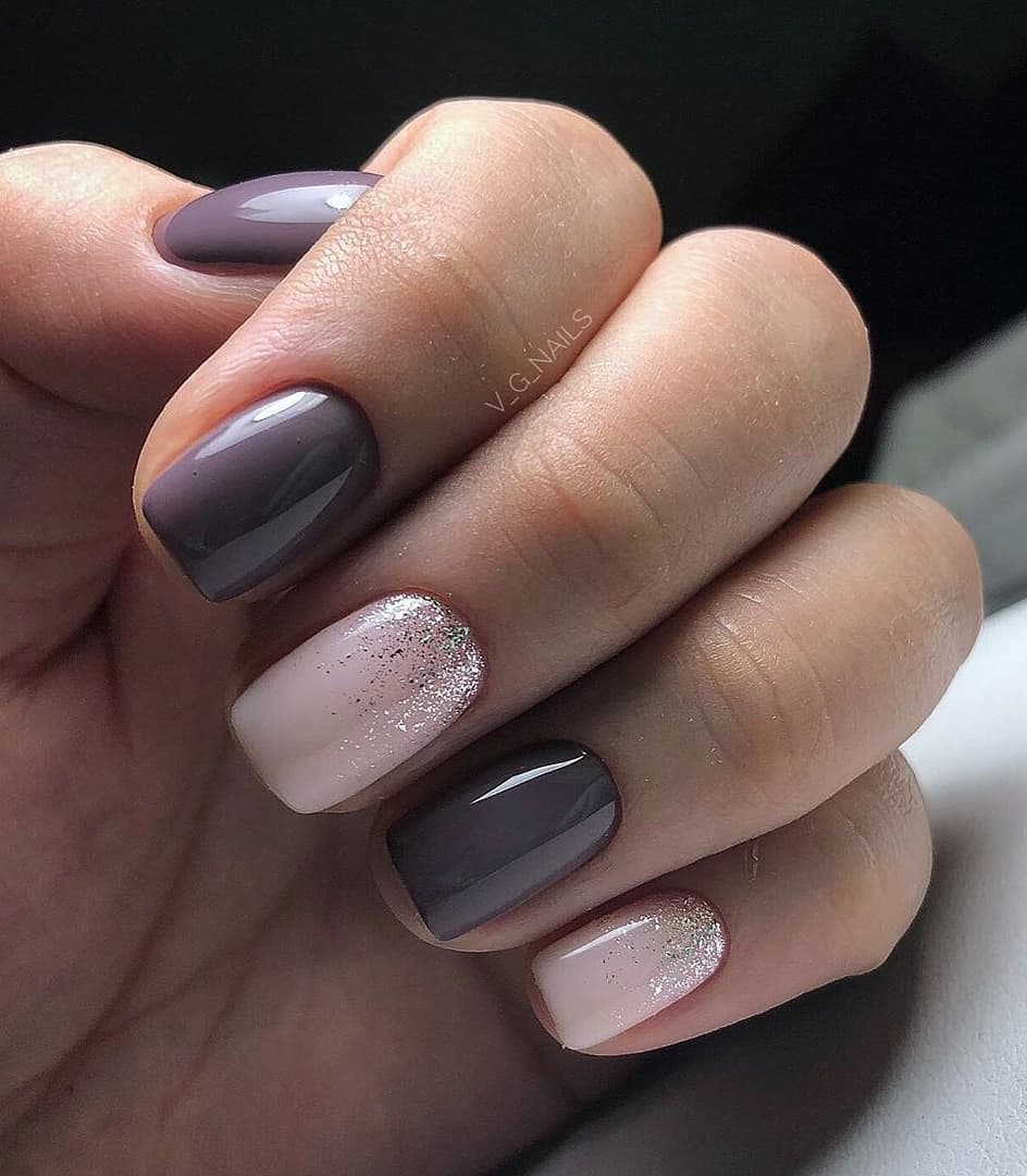 60 Fall Nail Design Colors You’Re Going To Be Obsessed With images 52