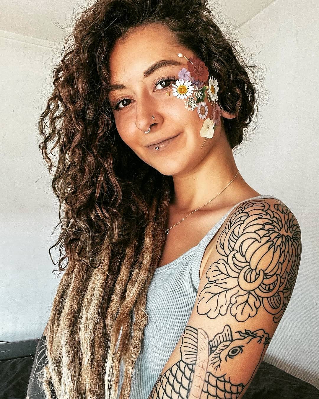 25 Cool Dreadlock Hairstyles For Women In 2020 images 17