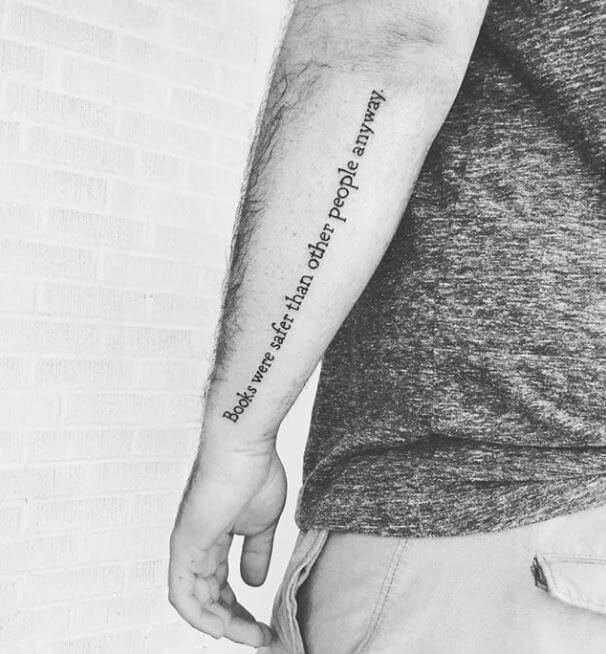 40+ Inspiring Arm Quote Tattoos Ideas: What’s Your Favorite? images 23