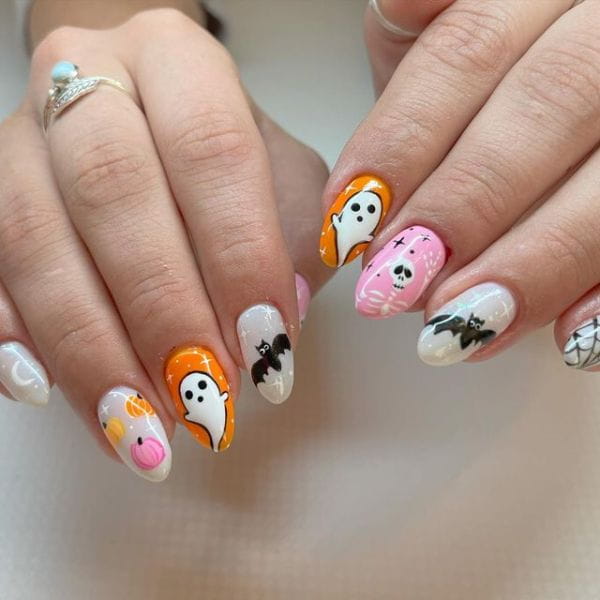 100+ Spooky Halloween Nail Art Designs Ideas 2022 images 7