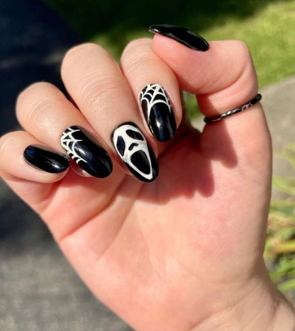 100+ Spooky Halloween Nail Art Designs Ideas 2022 images 10