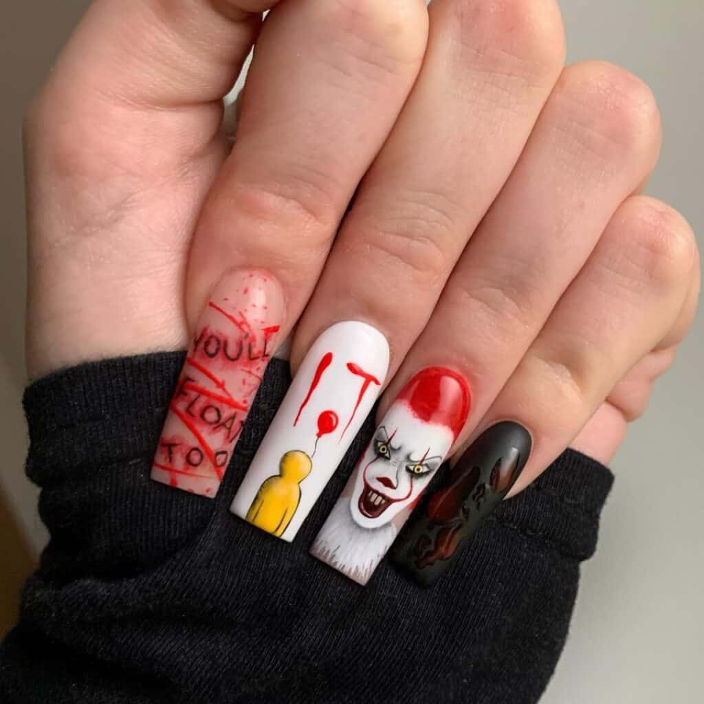 100+ Spooky Halloween Nail Art Designs Ideas 2022 images 100