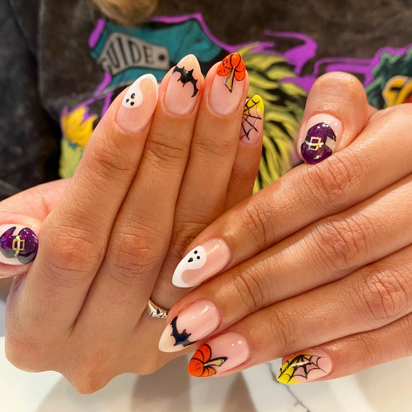 100+ Spooky Halloween Nail Art Designs Ideas 2022 images 13