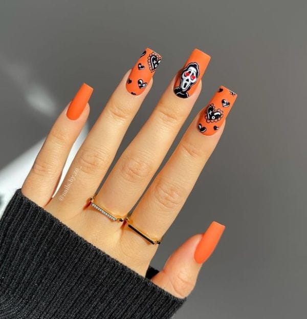 100+ Spooky Halloween Nail Art Designs Ideas 2022 images 15