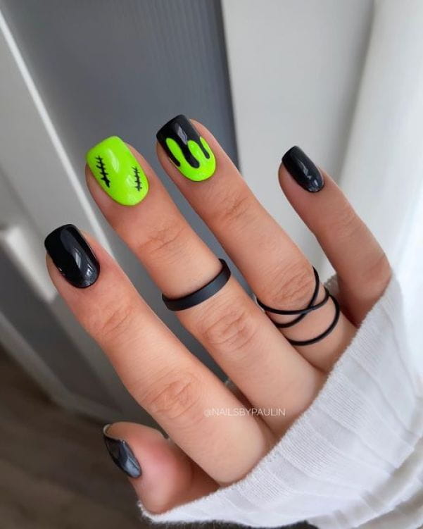 100+ Spooky Halloween Nail Art Designs Ideas 2022 images 16