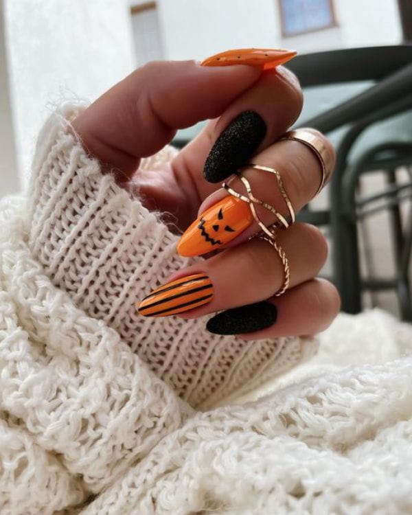 100+ Spooky Halloween Nail Art Designs Ideas 2022 images 17