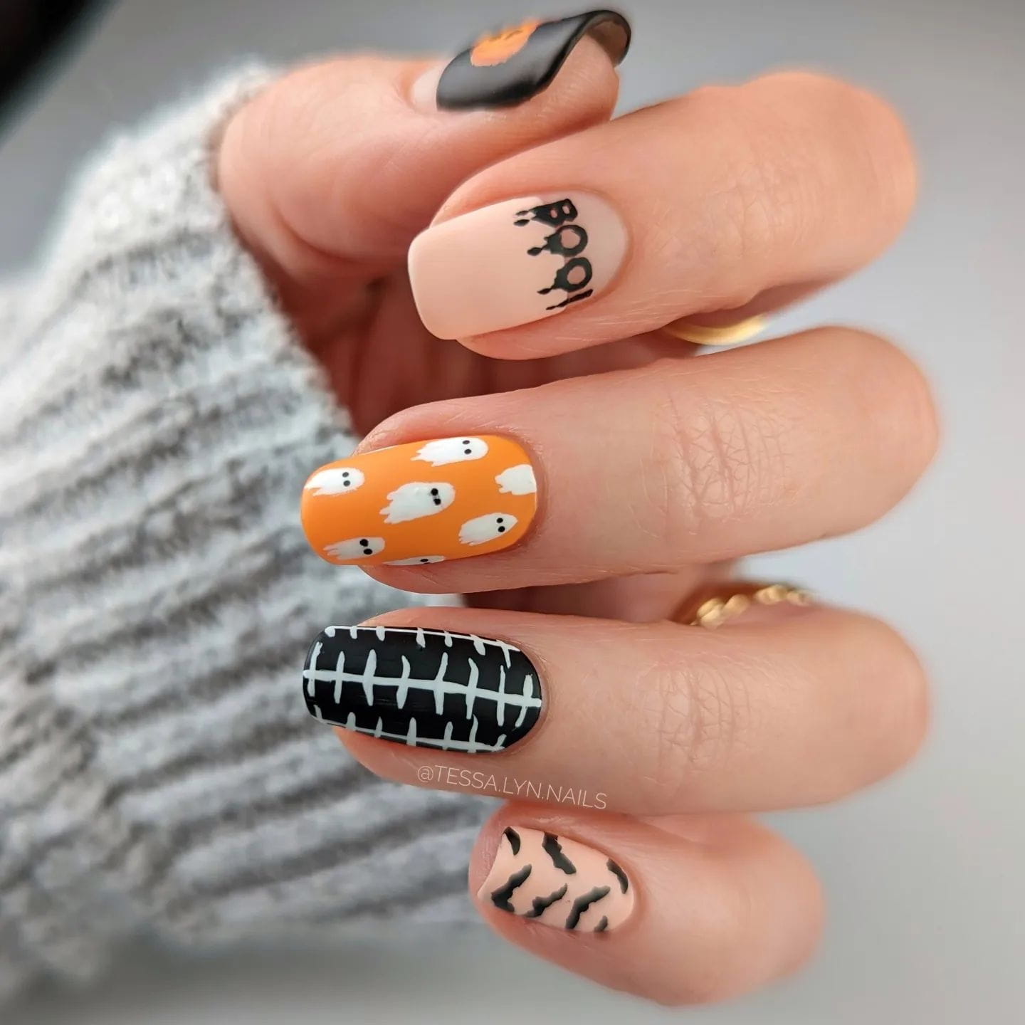 100+ Spooky Halloween Nail Art Designs Ideas 2022 images 26