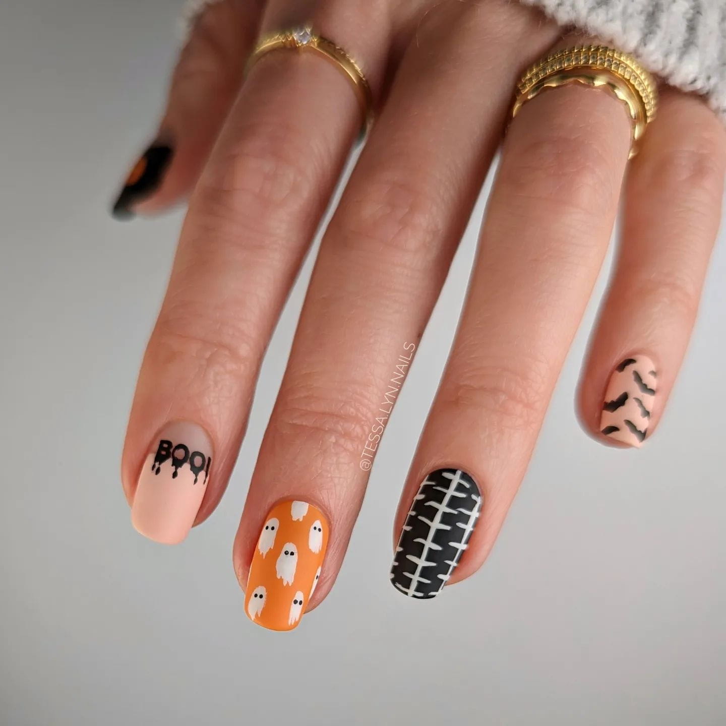 100+ Spooky Halloween Nail Art Designs Ideas 2022 images 29