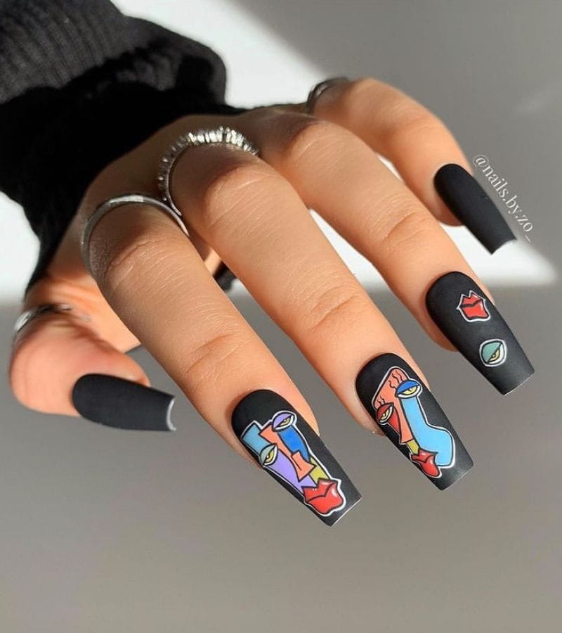 100+ Spooky Halloween Nail Art Designs Ideas 2022 images 39