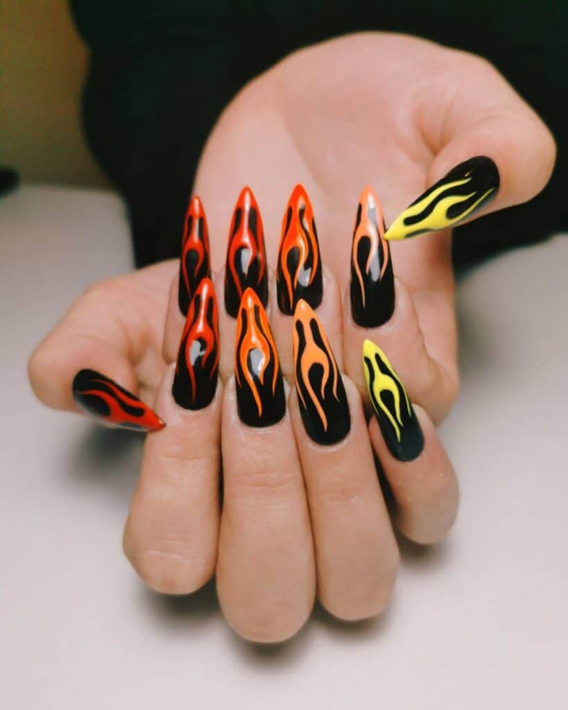 100+ Spooky Halloween Nail Art Designs Ideas 2022 images 51