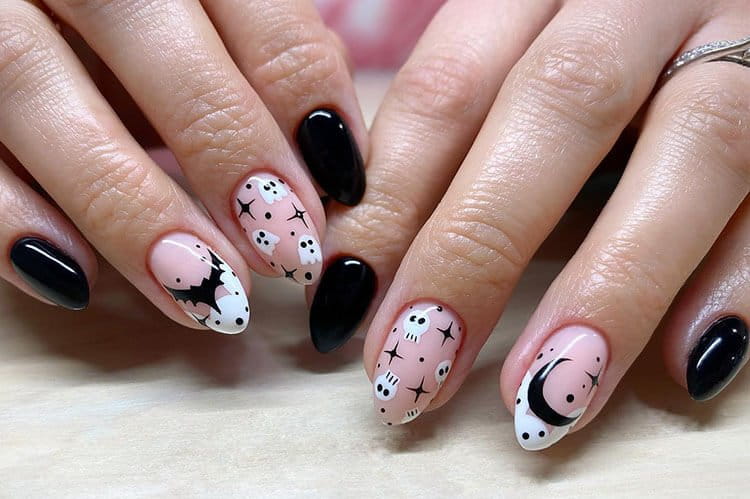 100+ Spooky Halloween Nail Art Designs Ideas 2022 images 52