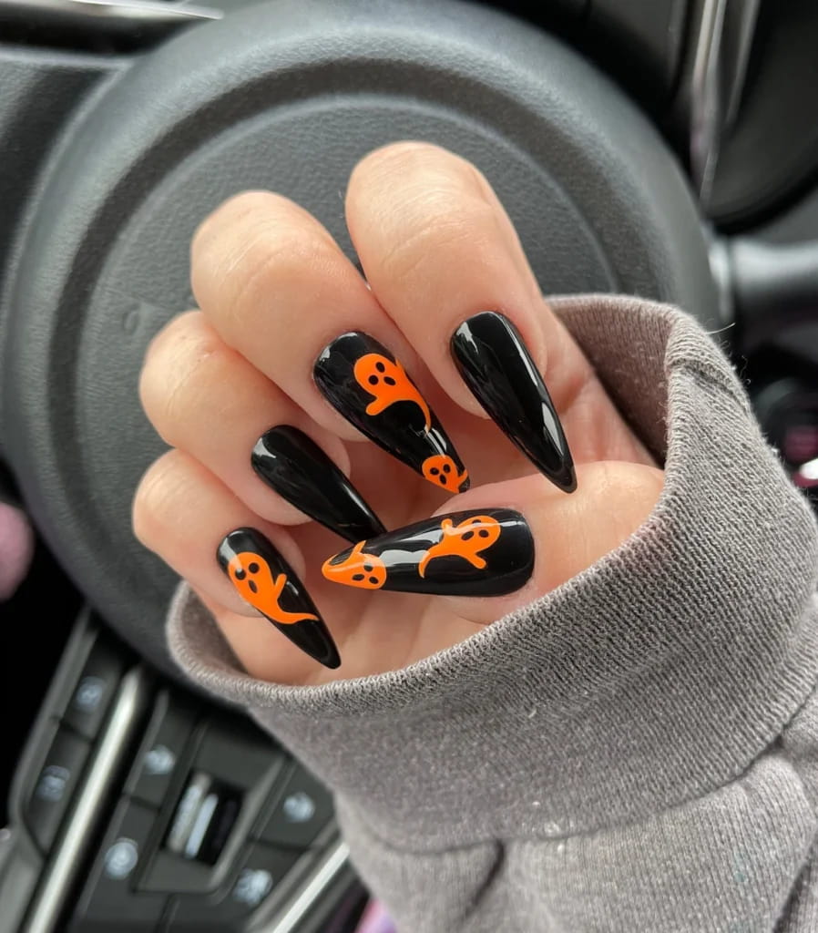 100+ Spooky Halloween Nail Art Designs Ideas 2022 images 54