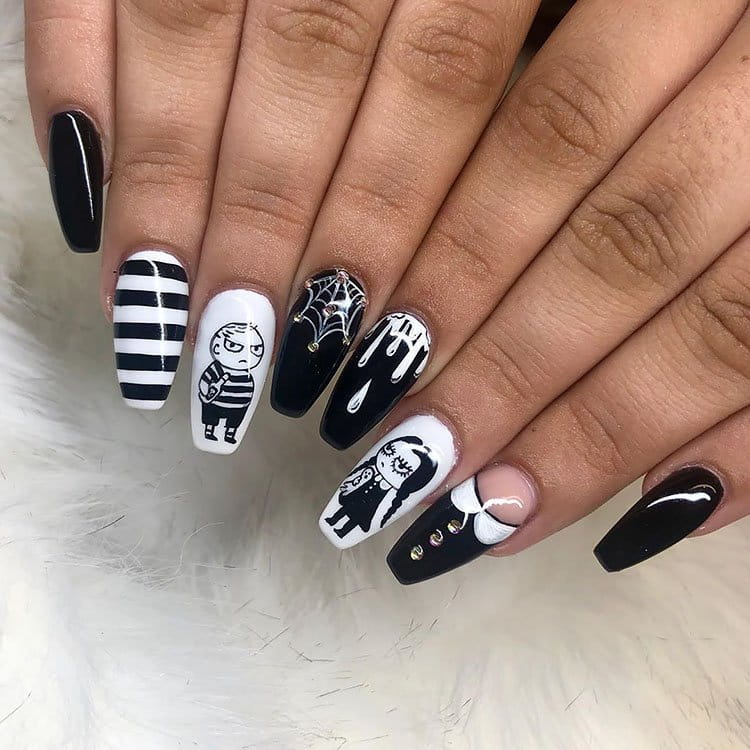 100+ Spooky Halloween Nail Art Designs Ideas 2022 images 65