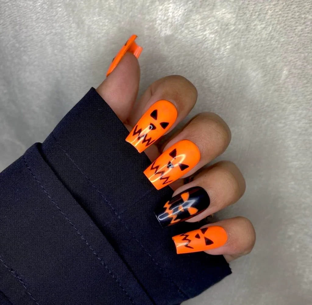 100+ Spooky Halloween Nail Art Designs Ideas 2022 images 70