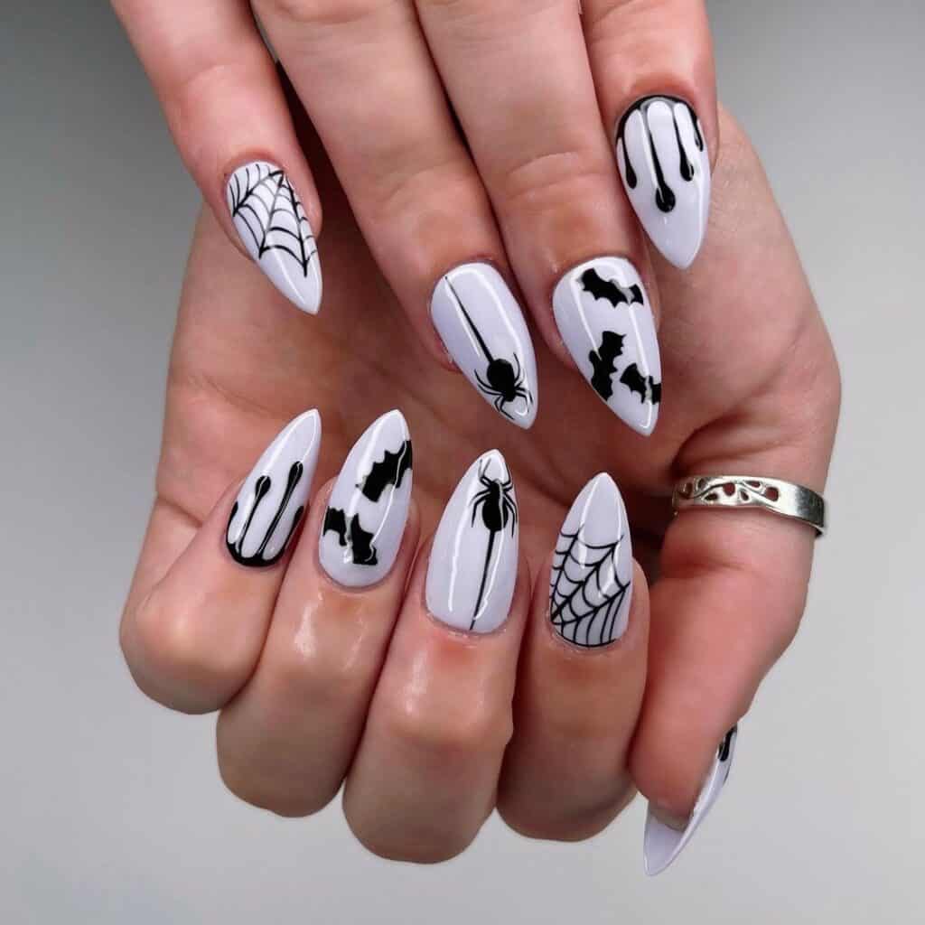 100+ Spooky Halloween Nail Art Designs Ideas 2022 images 75