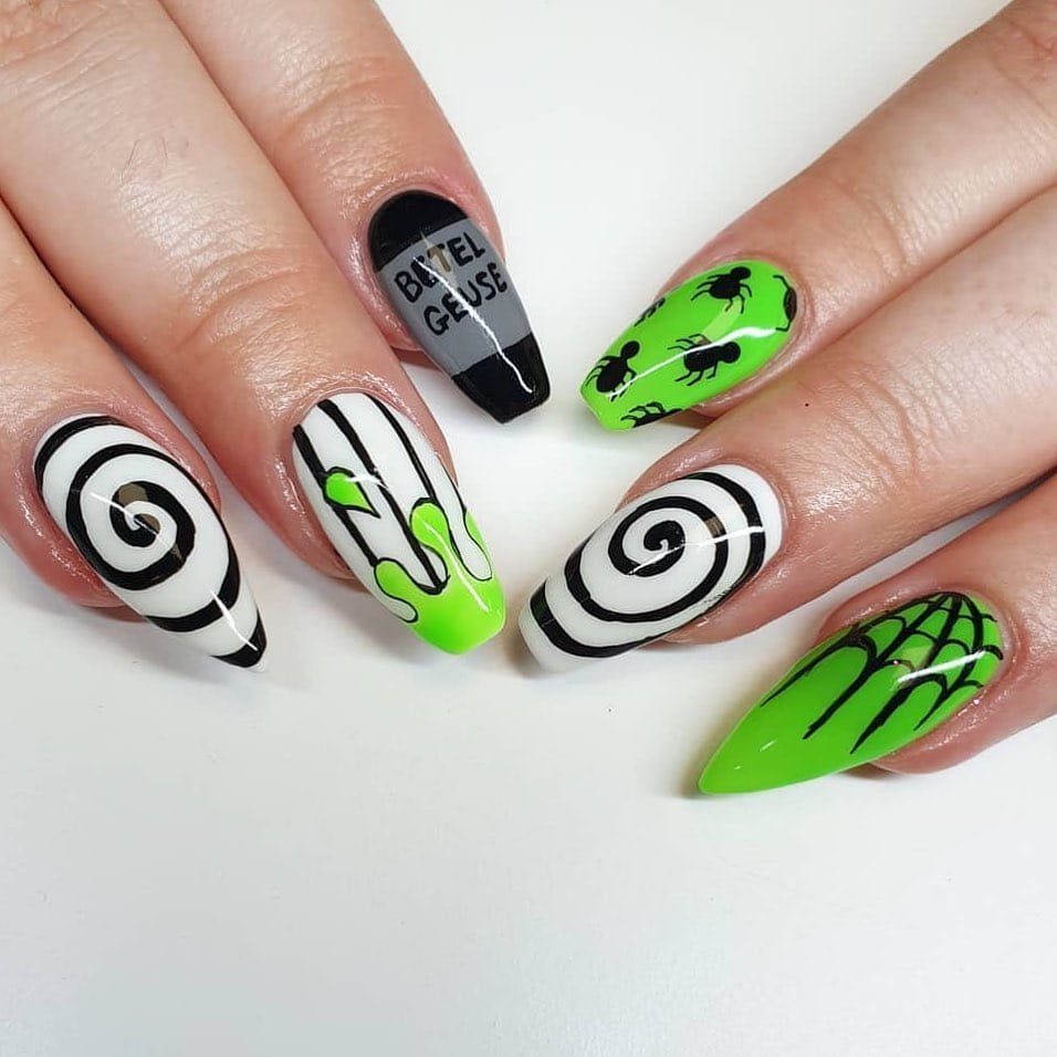 100+ Spooky Halloween Nail Art Designs Ideas 2022 images 78