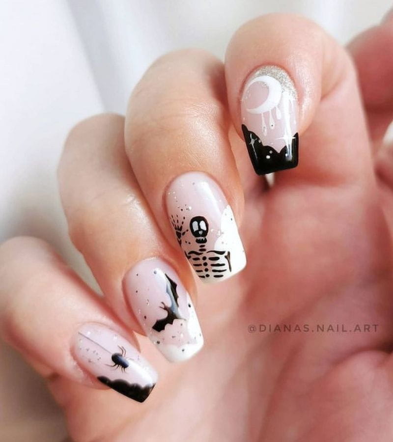 100+ Spooky Halloween Nail Art Designs Ideas 2022 images 86