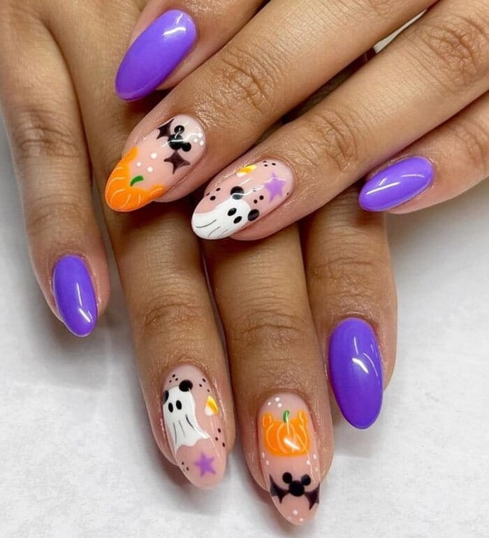 100+ Spooky Halloween Nail Art Designs Ideas 2022 images 94